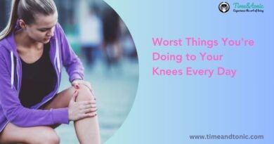 Worst Things You're Doing to Your Knees Every Day